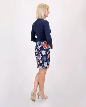 Floral print skirt, with certified viscose | Skirts and Shorts - 4