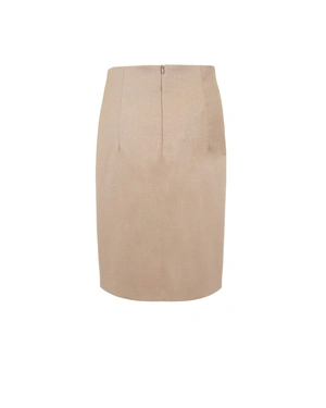 Pencil skirt with lurex | Skirts and Shorts - 1