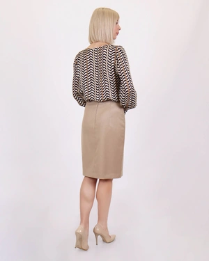Pencil skirt with lurex | Skirts and Shorts - 5