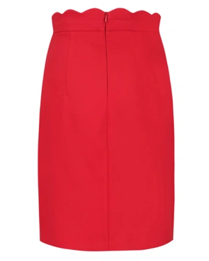 Skirt with a wavy waist | Skirts and Shorts - 2