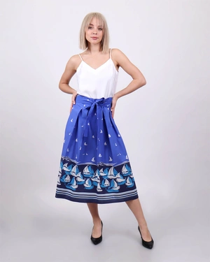 Fusta midi din bumbac | Fuste - 2