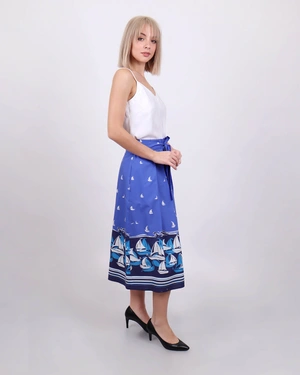 Fusta midi din bumbac | Fuste - 3