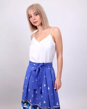 Fusta midi din bumbac | Fuste - 5