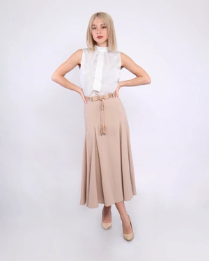 Дълга пола от вискоза | Поли - 2