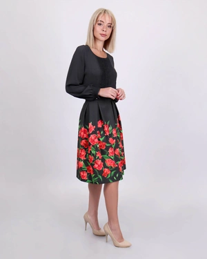 Skirt with box pleats | Skirts - 4