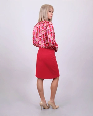 Fusta din bumbac si vascoza | Fuste - 3