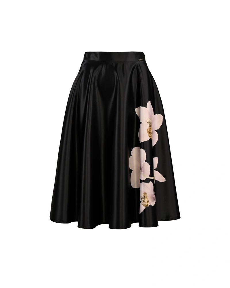 Skirt with a placed print | All products | Dikastore.ro Skirt with a placed print | All products