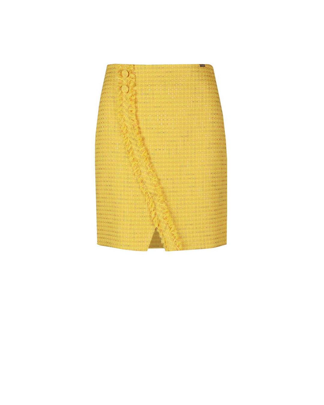 Cotton tweed skirt | Iconic colors