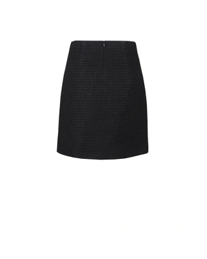 Cotton tweed skirt | Skirts - 1