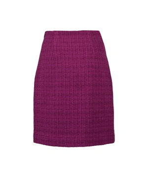 Cotton tweed skirt with pockets | All products - 1