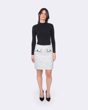 Пола от памучен туид | Поли и Шорти - 1