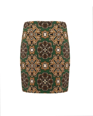 Skirt with a stylized motif | Skirts and Shorts | Dikastore.ro - 1 Skirt with a stylized motif | Skirts and Shorts - 1