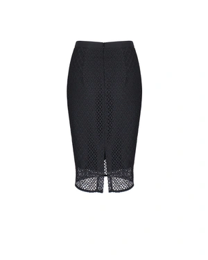 Skirt with geometric lace | Skirts and Shorts - 1