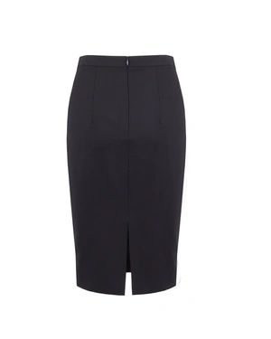 Straight pencil skirt | | Dikastore.ro - 1 Straight pencil skirt | - 1