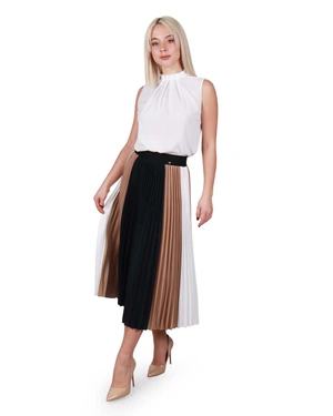 Fusta plisata color block | Fuste | Dikastore.ro - 5 Fusta plisata color block | Fuste - 5