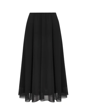 Duga suknja od fine mrežaste tkanine | Suknje i Bermude - 1