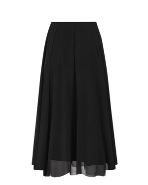 Duga suknja od fine mrežaste tkanine | Suknje i Bermude - 3