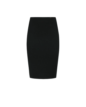Black pencil skirt with lurex threads | COLLECTION | Dikastore.ro Black pencil skirt with lurex threads | COLLECTION