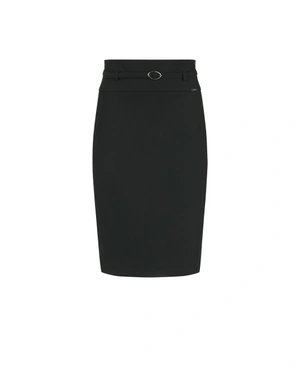 შავი მაღალწელიანი პენსილის ქვედაბოლო | საქმიანი | Dika.ge შავი მაღალწელიანი პენსილის ქვედაბოლო | საქმიანი