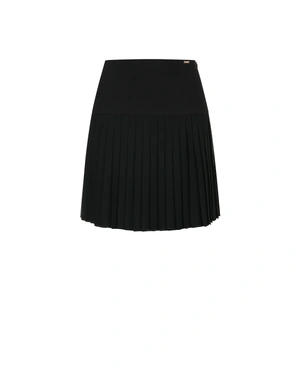 Skirt with chiffon pleats | NEW
