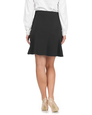 Black skirt with shaping asymmetric seams | Skirts | Dika.ge - 4 Black skirt with shaping asymmetric seams | Skirts - 4