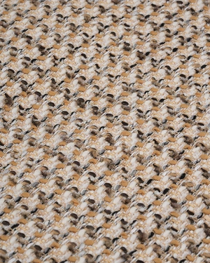Elegant beige houndstooth pencil skirt with lurex thread | Business | Dika.ge - 2 Elegant beige houndstooth pencil skirt with lurex thread | Business - 2