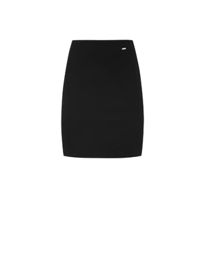 Класическа черна пола тип молив, с висока талия | Поли | Dika.bg Класическа черна пола тип молив, с висока талия | Поли