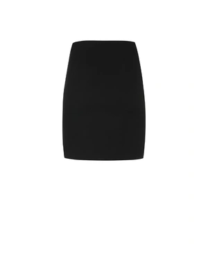 Класическа черна пола тип молив, с висока талия | Поли | Dika.bg - 1 Класическа черна пола тип молив, с висока талия | Поли - 1