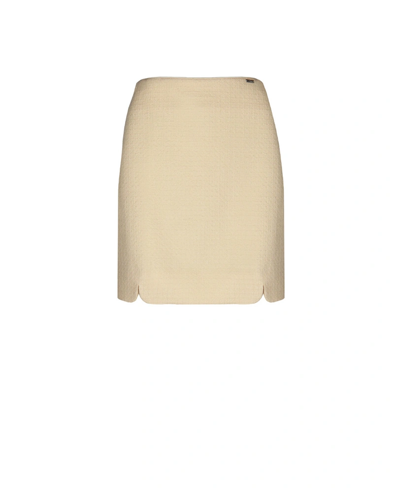 Elegant skirt in buttery yellow | Skirts