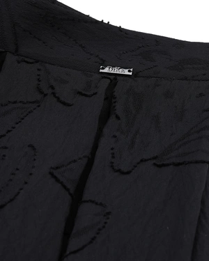 Черна жакардова пола с плохи | Бизнес - 2