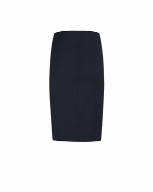 Black pencil skirt with side slit | Business - 2
