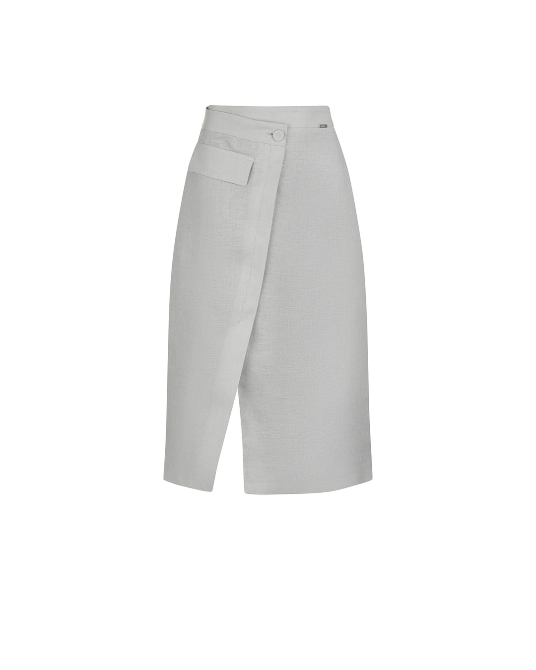 BANDEL PIPING HEM SKIRT グレー 31507-60791-00000-522-1-