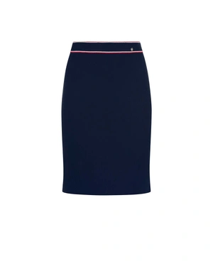 Jersey skirt with a contrast band | Skirts and Shorts | Dikastore.ro Jersey skirt with a contrast band | Skirts and Shorts