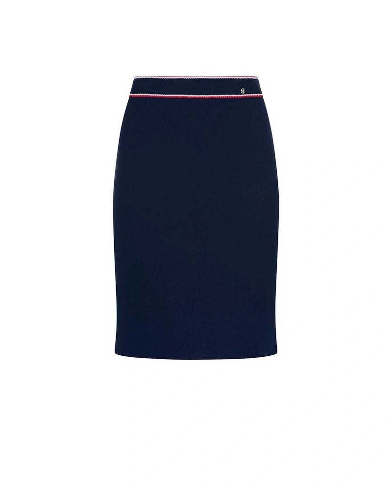 Fusta tricotata cu dungi contrastante | Toate produsele