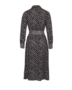 Dress with print with dogs | Dresses and Jumpsuits - 1