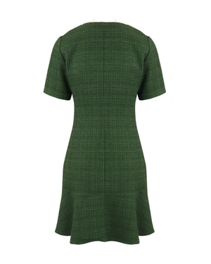 Cotton tweed dress |  - 1