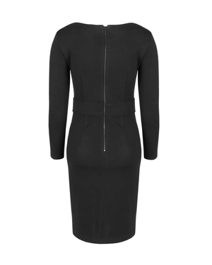 Dress with virgin wool | Dresses and Jumpsuits - 1