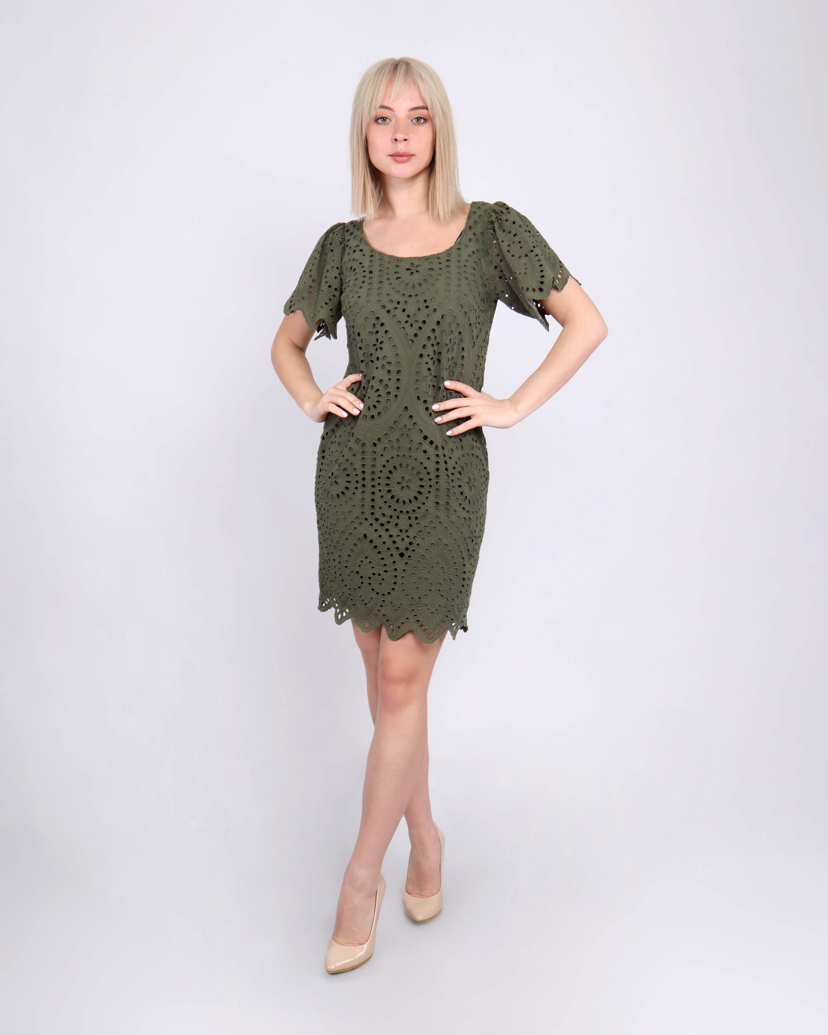 Rochie cu broderie englezeasca | NOUTATI | Dikastore.ro - 3 Rochie cu broderie englezeasca | NOUTATI - 3