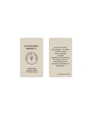 Dress made of certified viscose | Dresses - 6