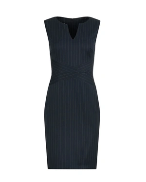 Business dress with fine stripes | All products | Dika.rs Business dress with fine stripes | All products