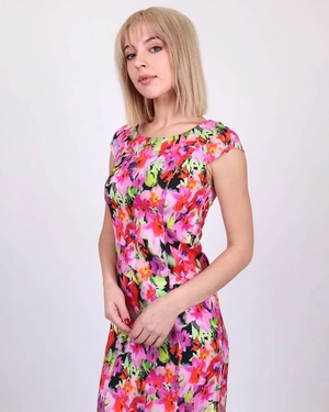 Rayon and viscose dress | Dresses - 6