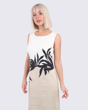 Sleeveless linen dress | All products - 5