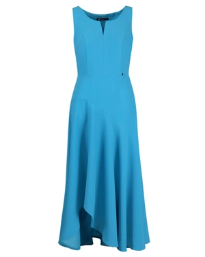 Вталена дълга рокля, с разкрояване | Всички продукти | Dika.bg Вталена дълга рокля, с разкрояване | Всички продукти