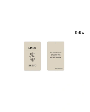 Viscose and linen dress | Dresses - 4