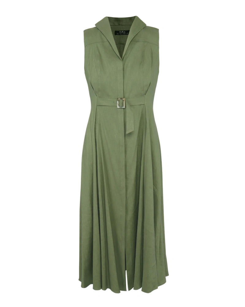 Linen and viscose dress | Dresses and Jumpsuits
