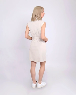 Cotton shirt-dress | Dresses - 3