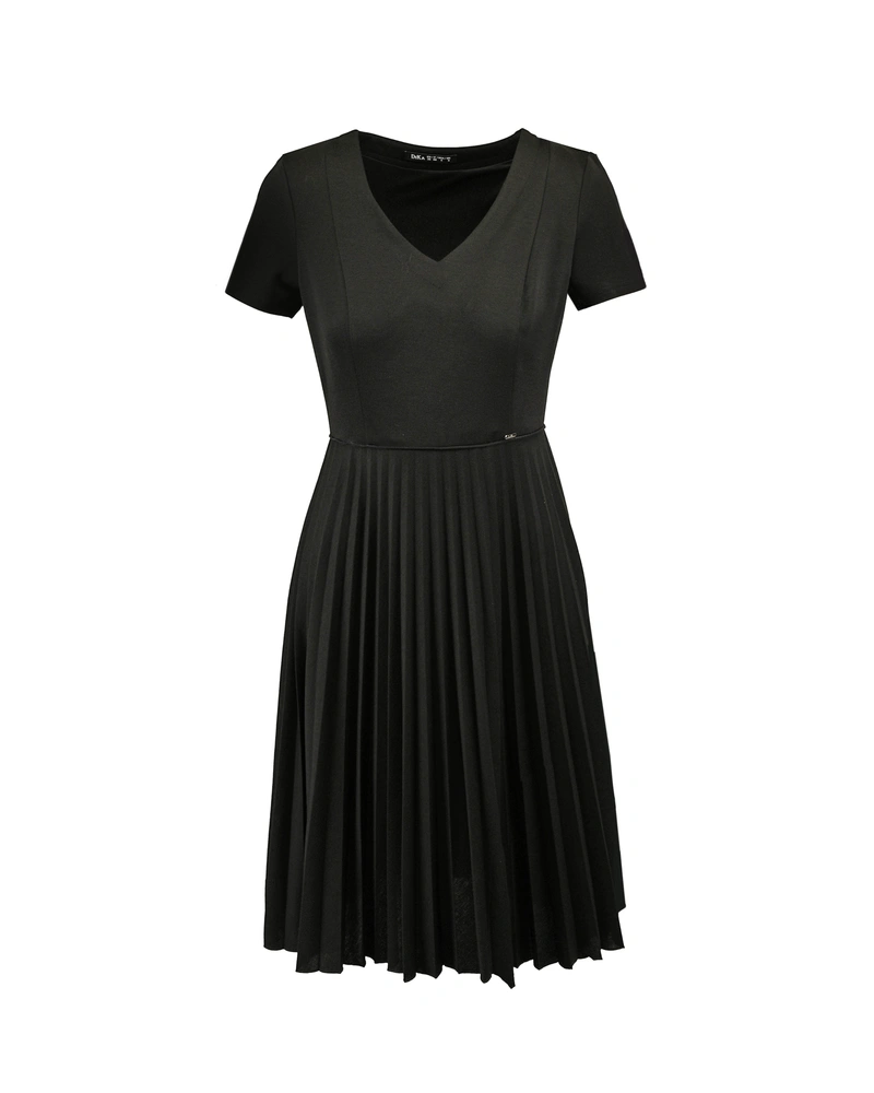 Dress with pleated bottom | All products