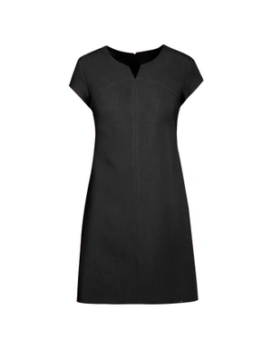 Dress with V-neck cut-out | All products | Outlet DiKa Dress with V-neck cut-out | All products