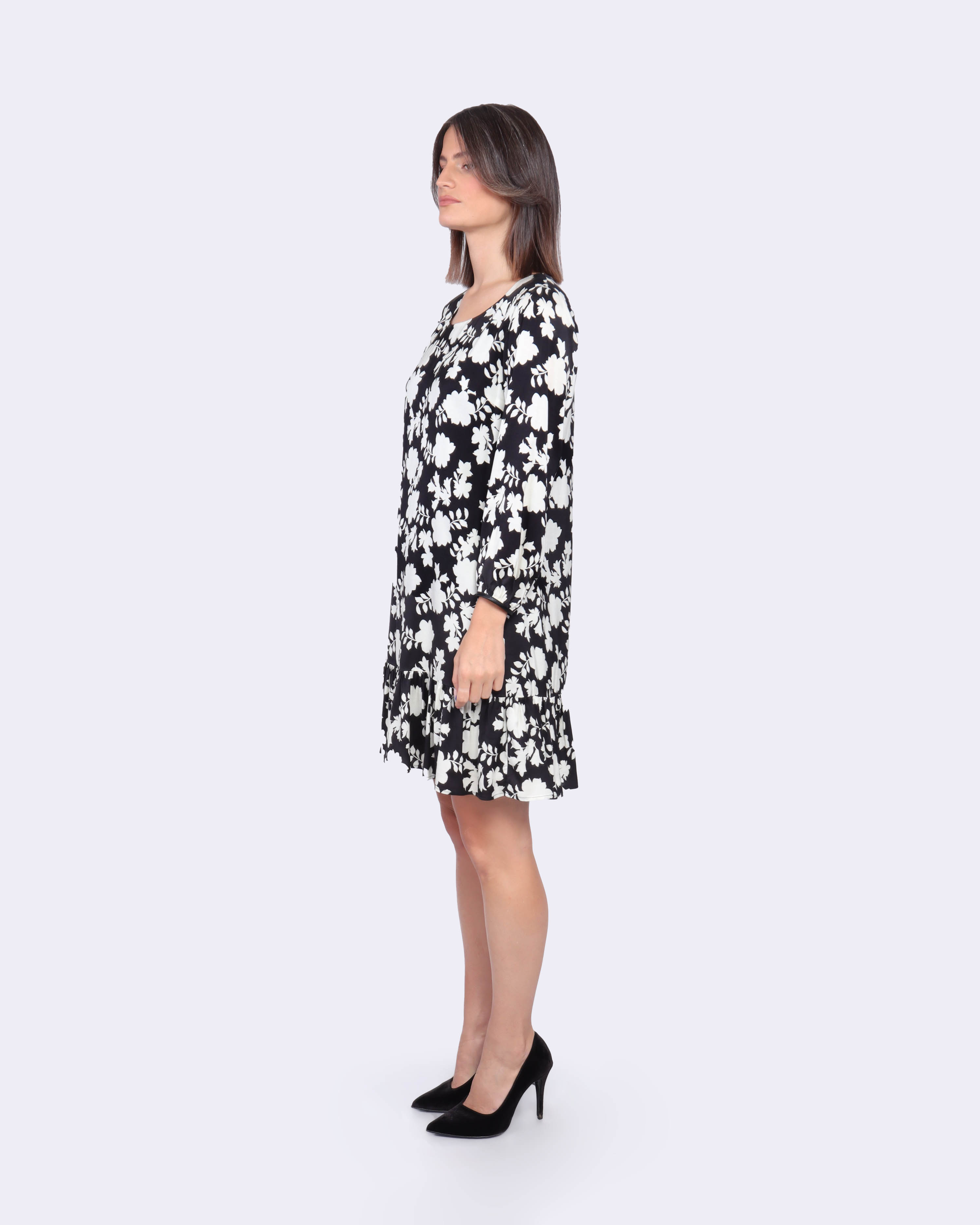 Rayon and viscose floral dress | Dresses and Jumpsuits | Dikastore.ro - 3 Rayon and viscose floral dress | Dresses and Jumpsuits - 3