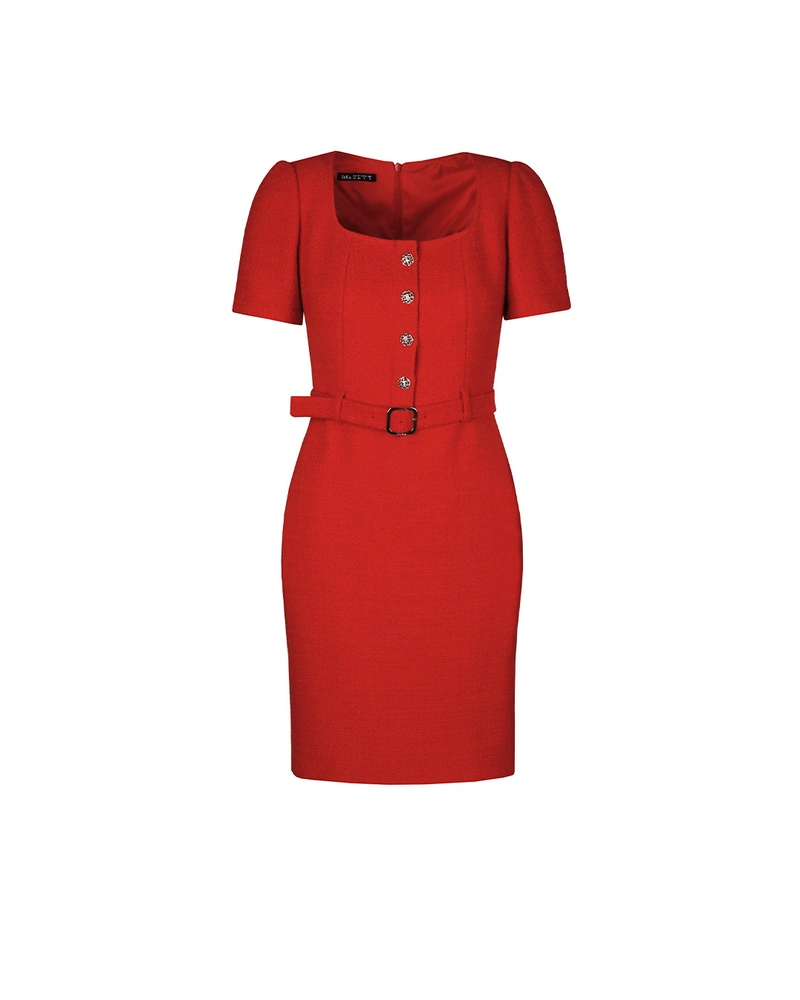 Rochie mulata cu centura textila | Rochii